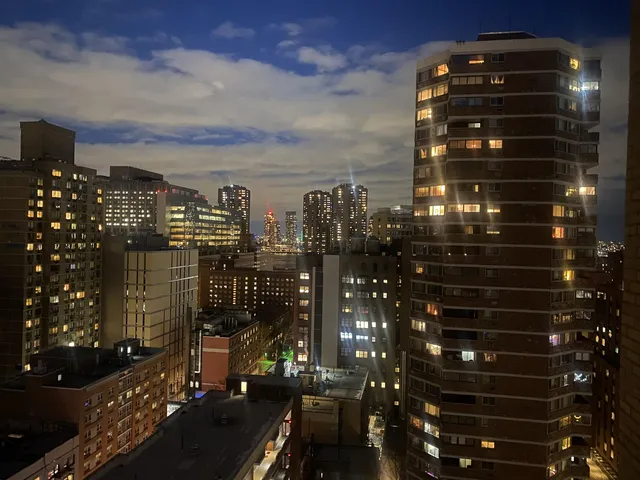 a view of a city view from a city view