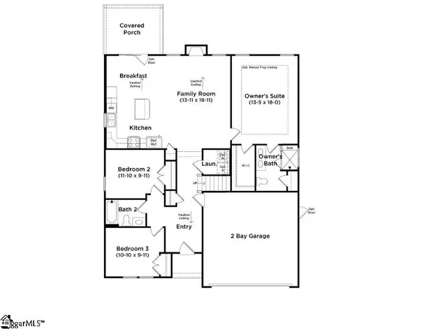 $347,990 | 133 Beaverdam Creek Drive, Anderson, SC 29621