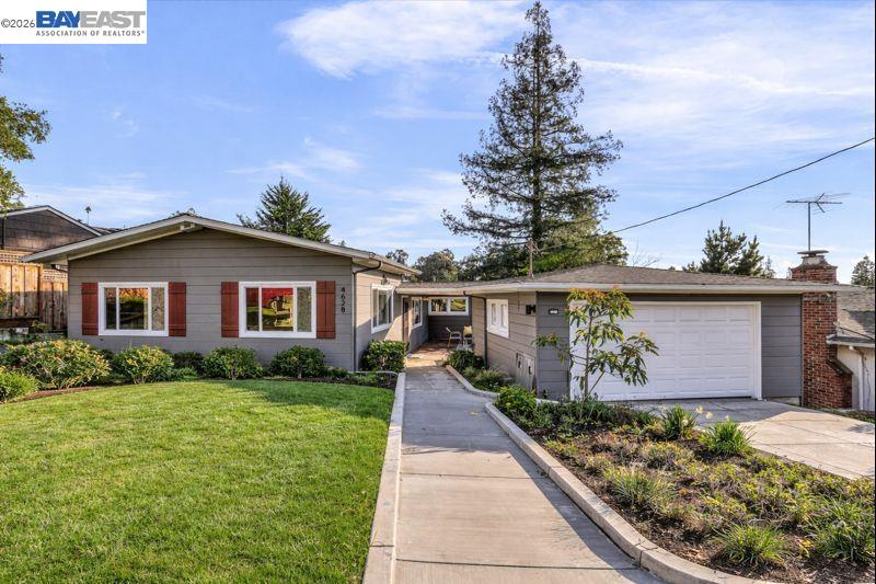 4628 Fieldbrook Road Oakland, CA 94619 - Photo 2 of 40 a front view of a house with garden