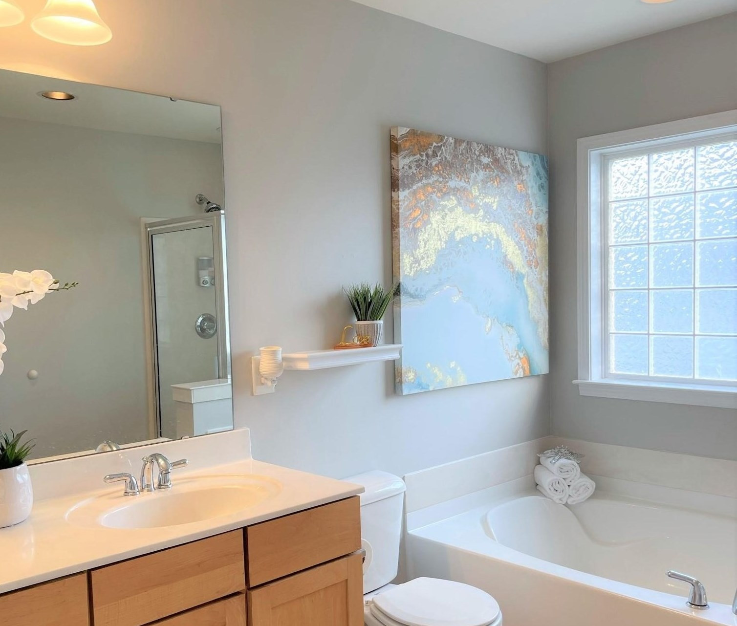 503 Emerald Downs Road Cary, NC 27519 - Photo 22 of 30 Primary Bathroom w/Dual Vanity