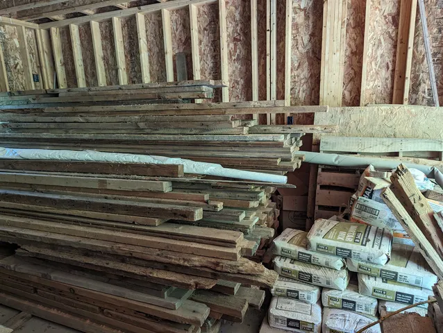 a front view of a house with entryway and stairs