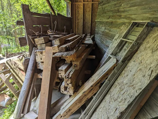 a yellow house with a yard