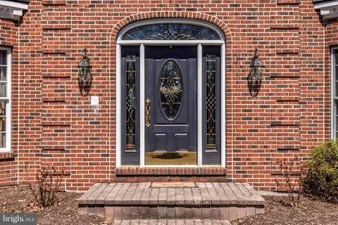 a front view of a house with hallway