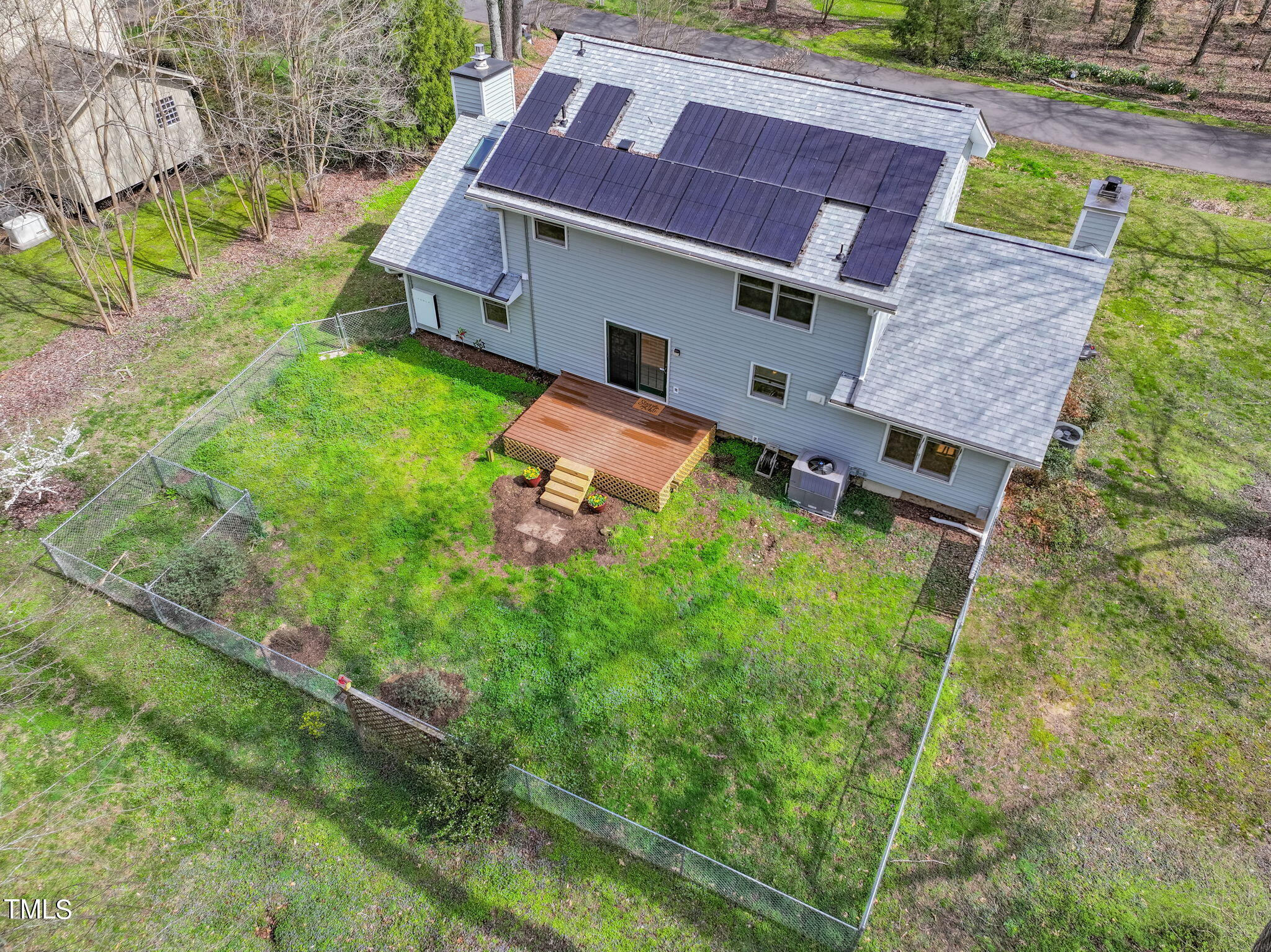 2415 Tryon Road Durham, NC 27705 - Photo 34 of 39 an aerial view of a house with garden