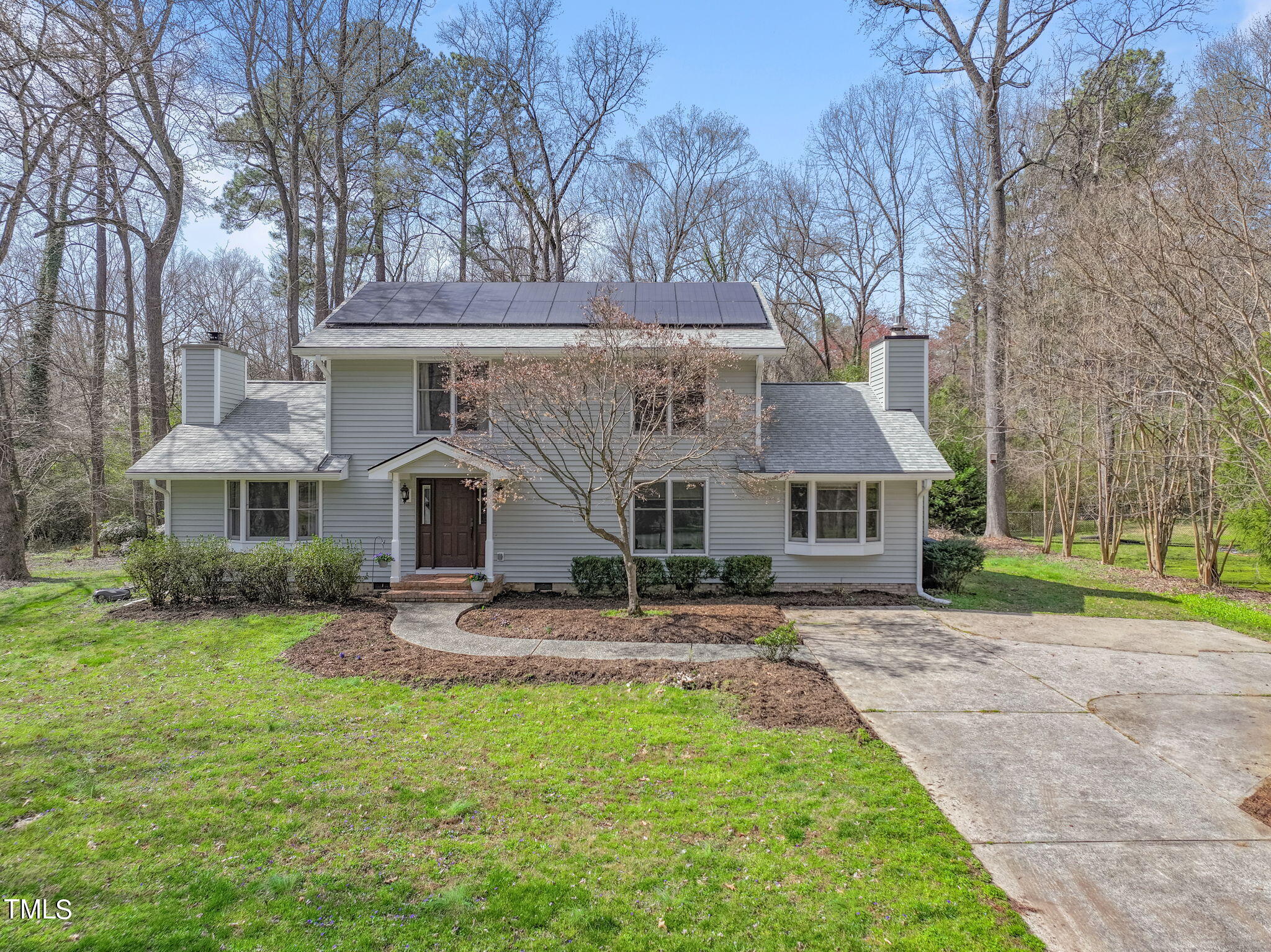 2415 Tryon Road Durham, NC 27705 - Photo 38 of 39 a front view of a house with garden