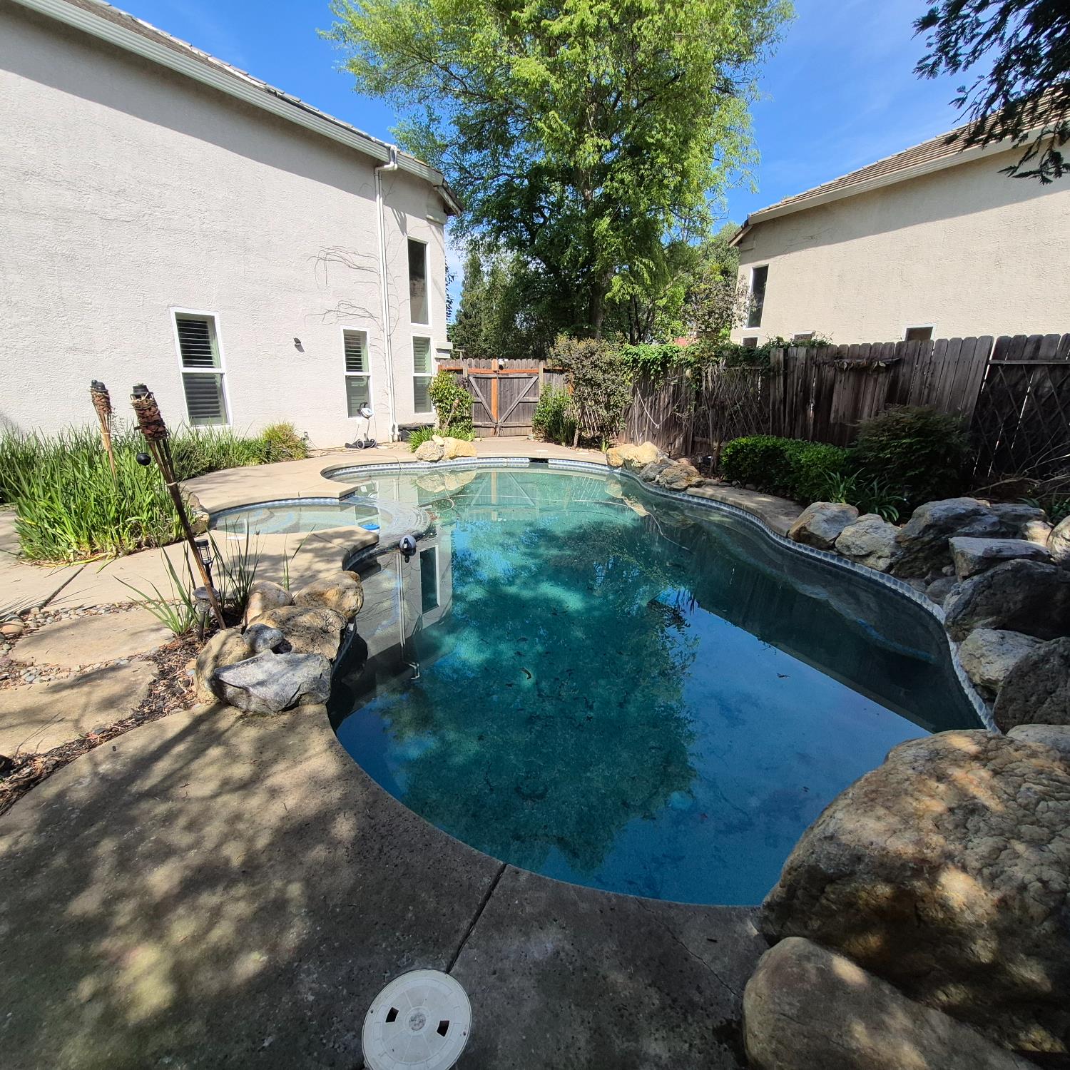 2604 Javan Lane Carmichael, CA 95608 - Photo 40 of 40 a view of backyard with outdoor seating and plants