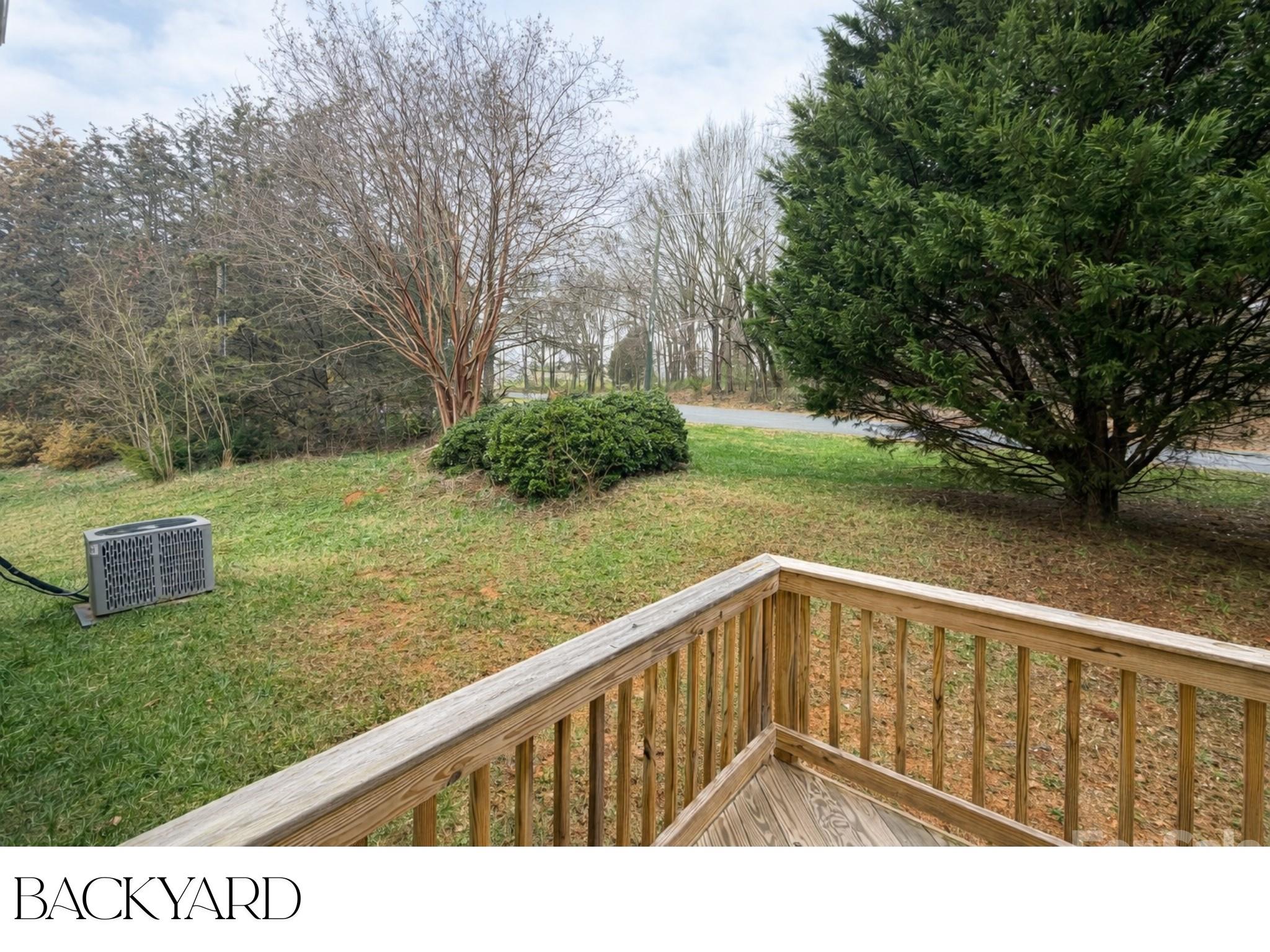 305 Firefly Path Shelby, NC 28150 - Photo 28 of 28 a view of a wooden deck and yard