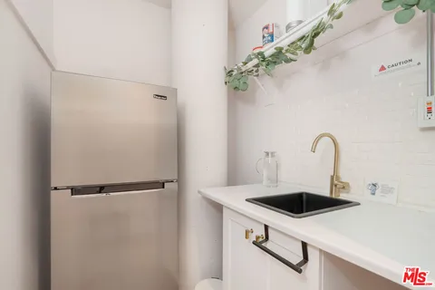 a view of balcony with couch