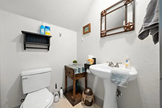 a view of a small space