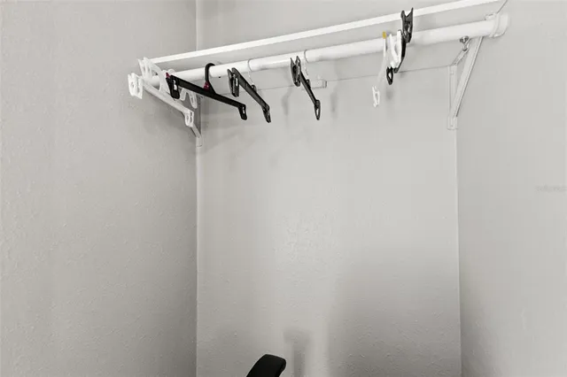 a view of walk in closet