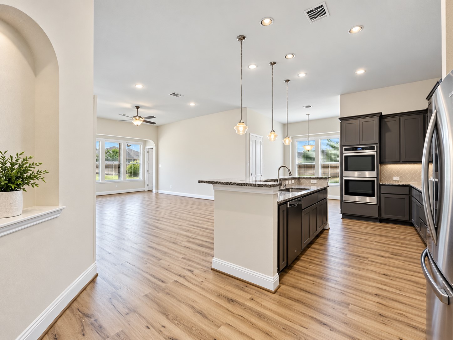 20306 Windsor Field Spring, TX 77379 - Photo 12 of 37 Kitchen is open to the living room