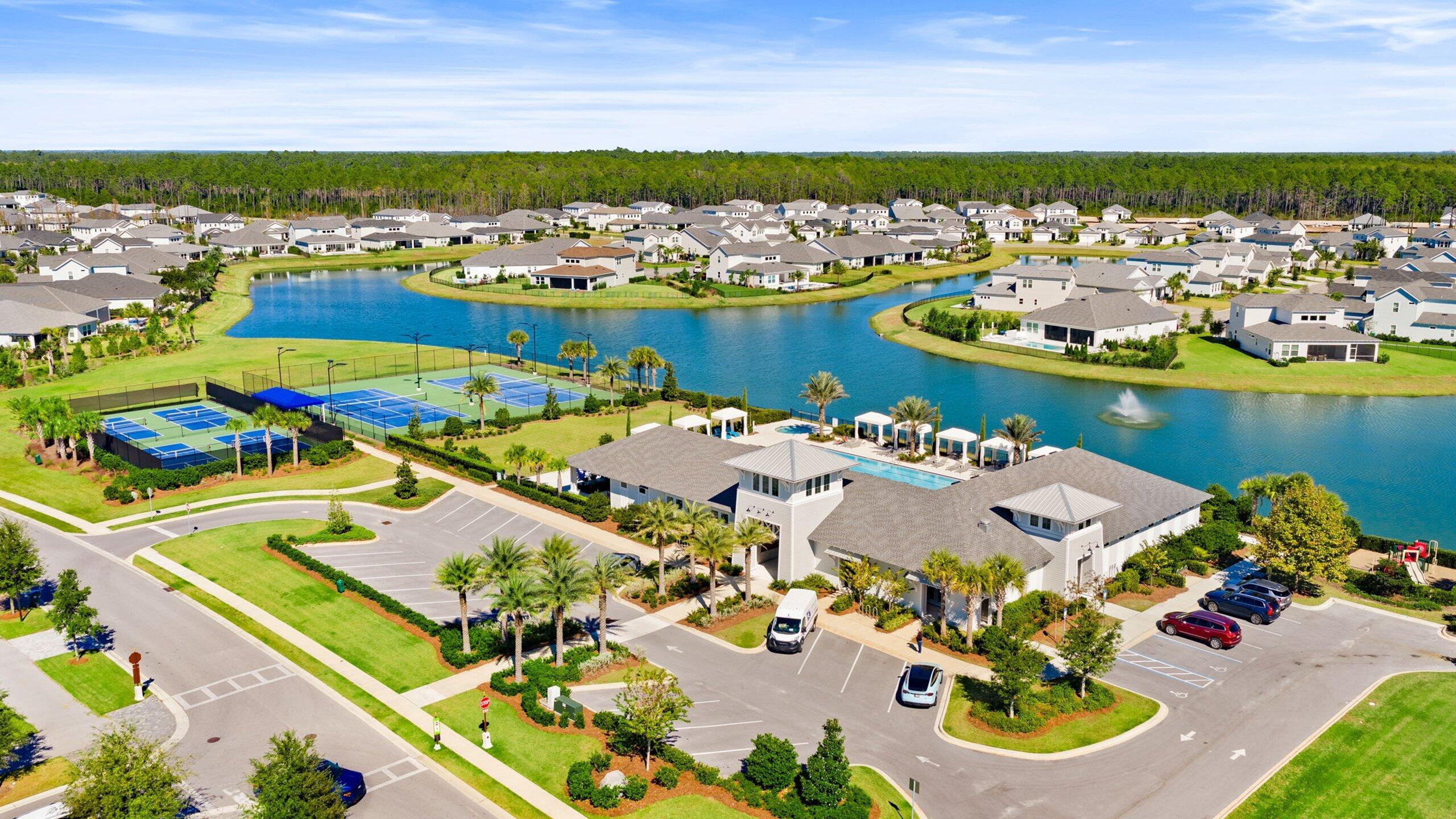 1545 Pathways Dr Inlet Beach Inlet Beach, FL 32461 - Photo 19 of 31 an aerial view of a house with a ocean view