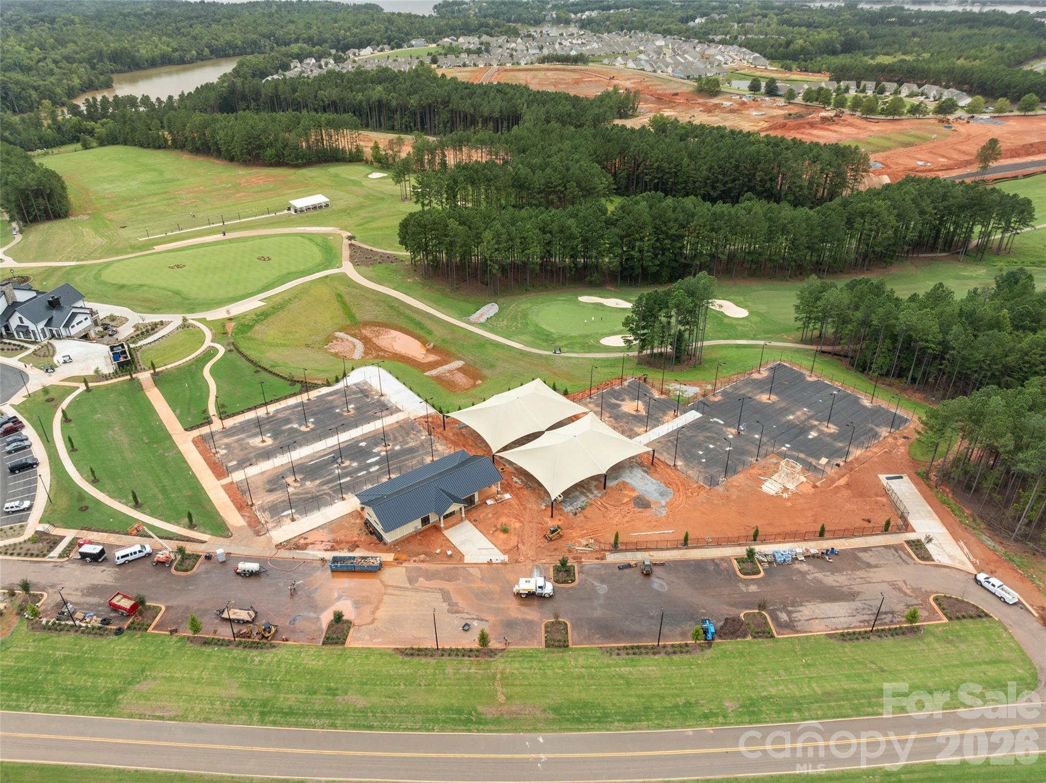5299 Admirals Landing Lancaster, SC 29720 - Photo 35 of 39 an aerial view of a tennis court