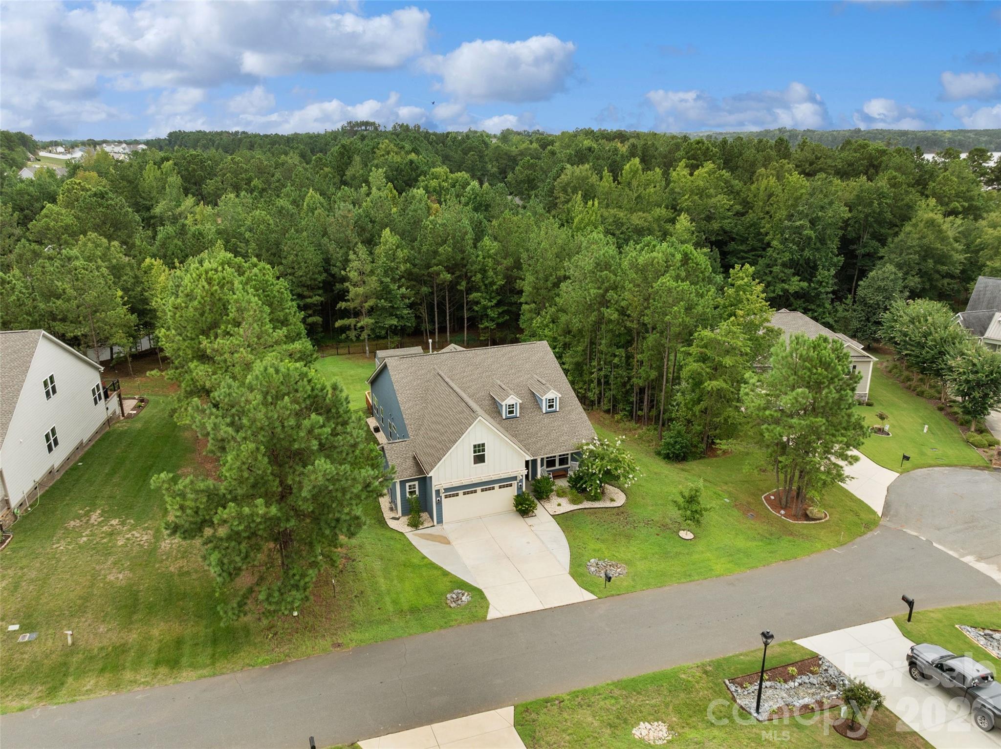 5299 Admirals Landing Lancaster, SC 29720 - Photo 38 of 39 an aerial view of a house with a yard