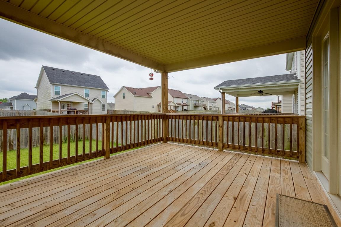 3801 Suiter Road Clarksville, TN 37040 - Photo 4 of 24 a view of deck with wooden floor and fence