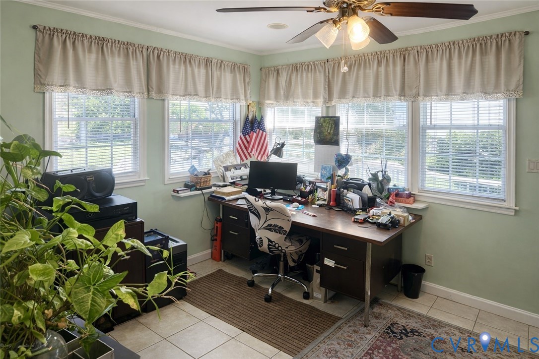 8054 Shady Grove Road Mechanicsville, VA 23111 - Photo 16 of 16 a view of a workspace with a window