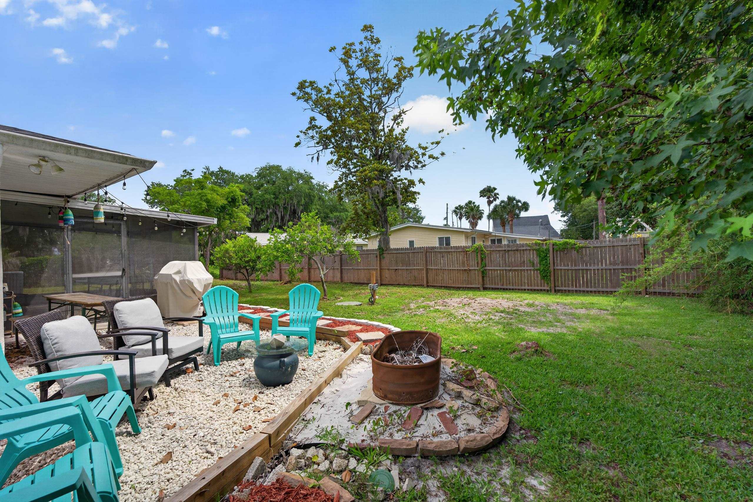 111 Pompano Road St. Augustine, FL 32086 - Photo 35 of 61 a view of a backyard with chair and chairs