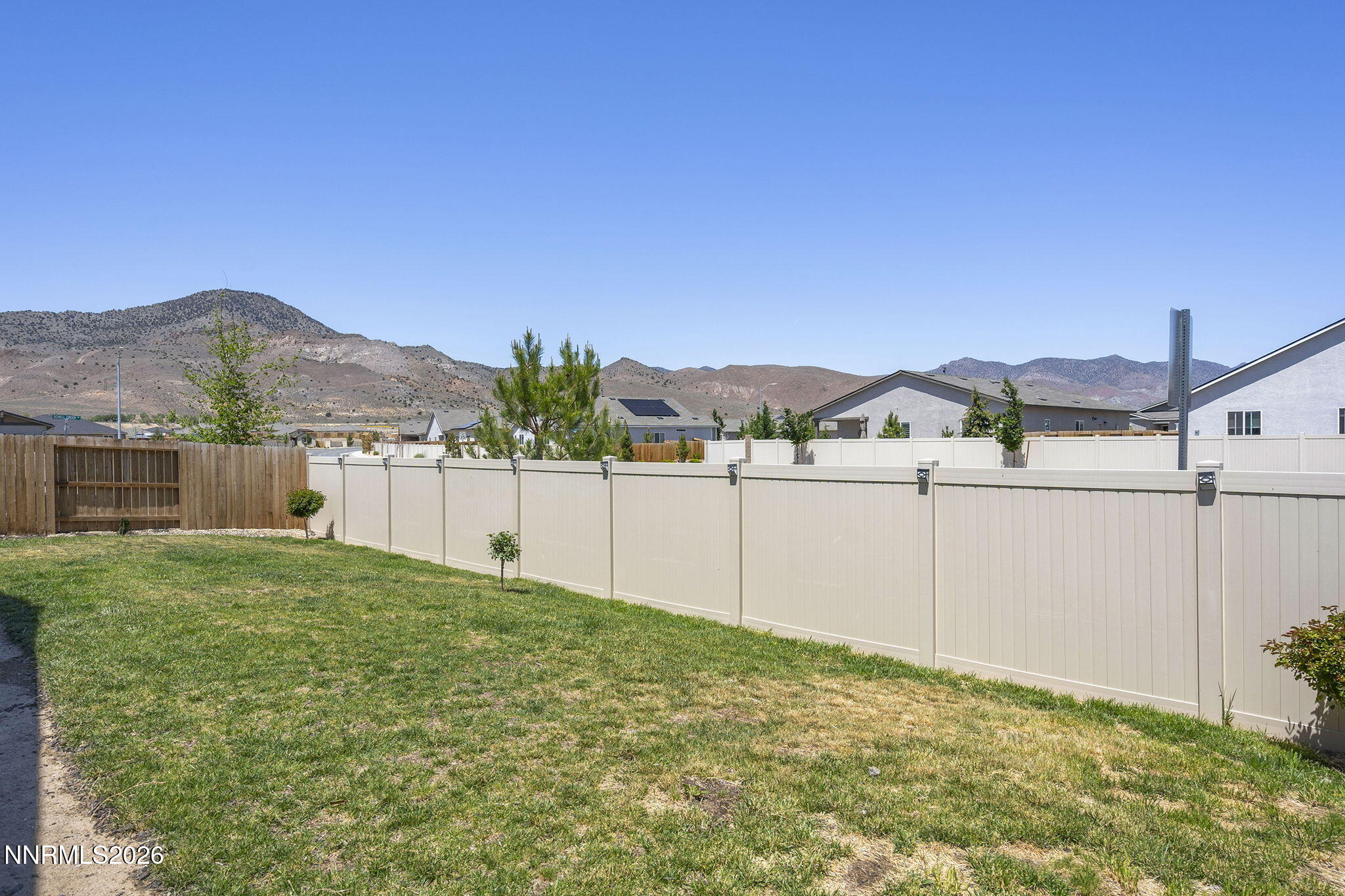 738 Butte Creek Road Dayton, NV 89403 - Photo 23 of 28 a view of a backyard