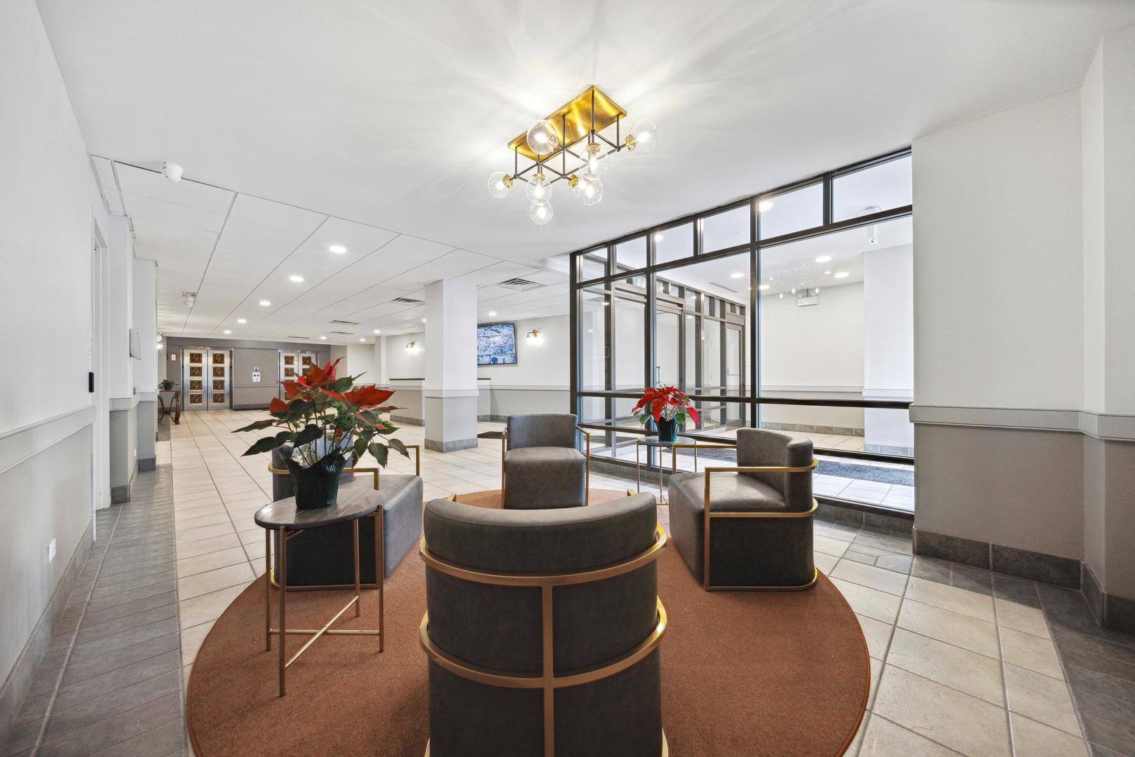 811 South Lytle Street, Unit 510 Chicago, IL 60607 - Photo 24 of 26 a very nice looking dining room with a large glass table and chairs