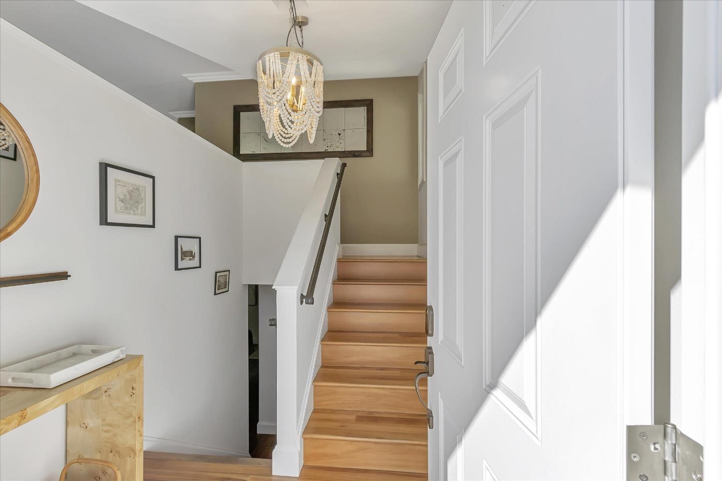 1261 Oddstad Boulevard Pacifica, CA 94044 - Photo 25 of 62 a view of entryway and hall with wooden floor