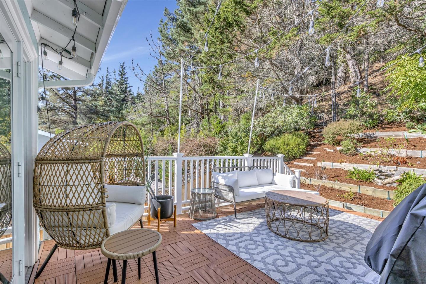 1261 Oddstad Boulevard Pacifica, CA 94044 - Photo 58 of 62 a view of a chair and table in the balcony
