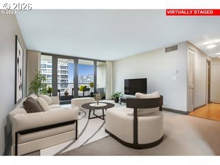 111 Southwest Harrison Street, Unit 17B Portland, OR 97201 - Photo 5 of 25 Living Room