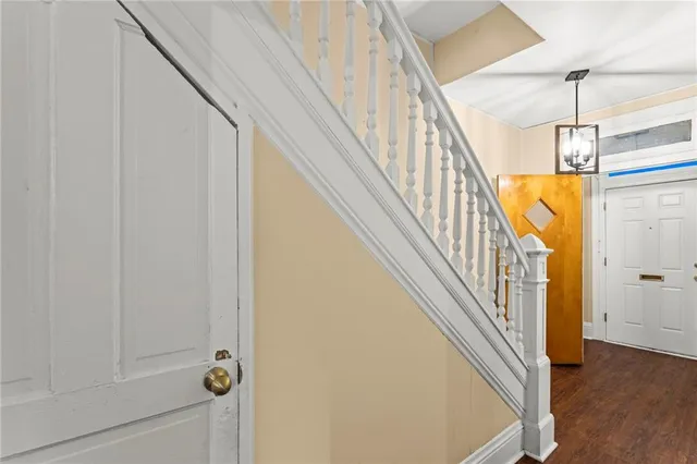 a view of an entryway