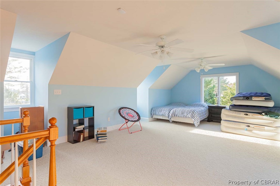 102 Ferry Road Hartfield, VA 23071 - Photo 40 of 42 Bonus Room - Located Above Garage with built-in bench seating and a half bathroom plus walk-in storage