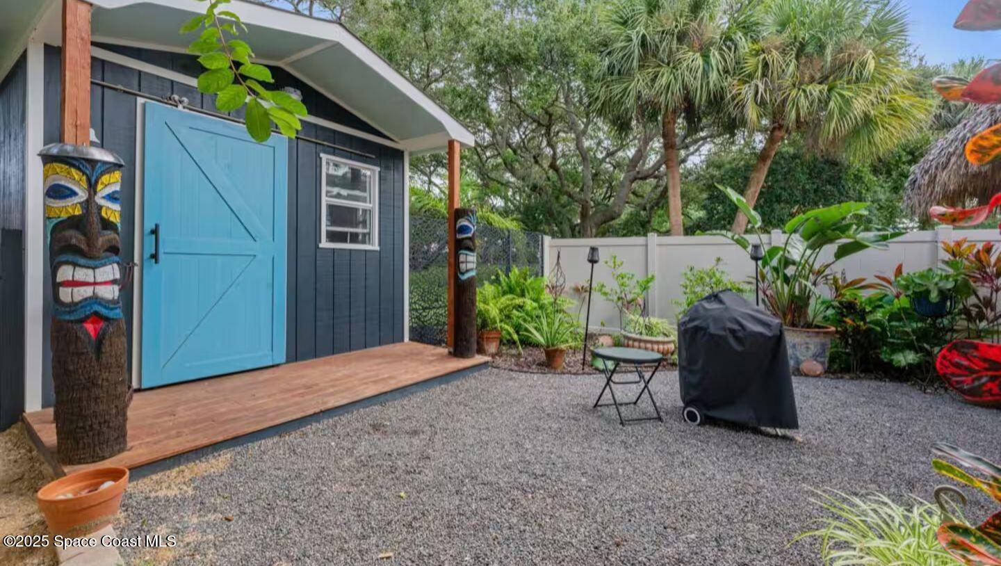 108 Washington Avenue Cape Canaveral, FL 32920 - Photo 19 of 50 Shed/workshop