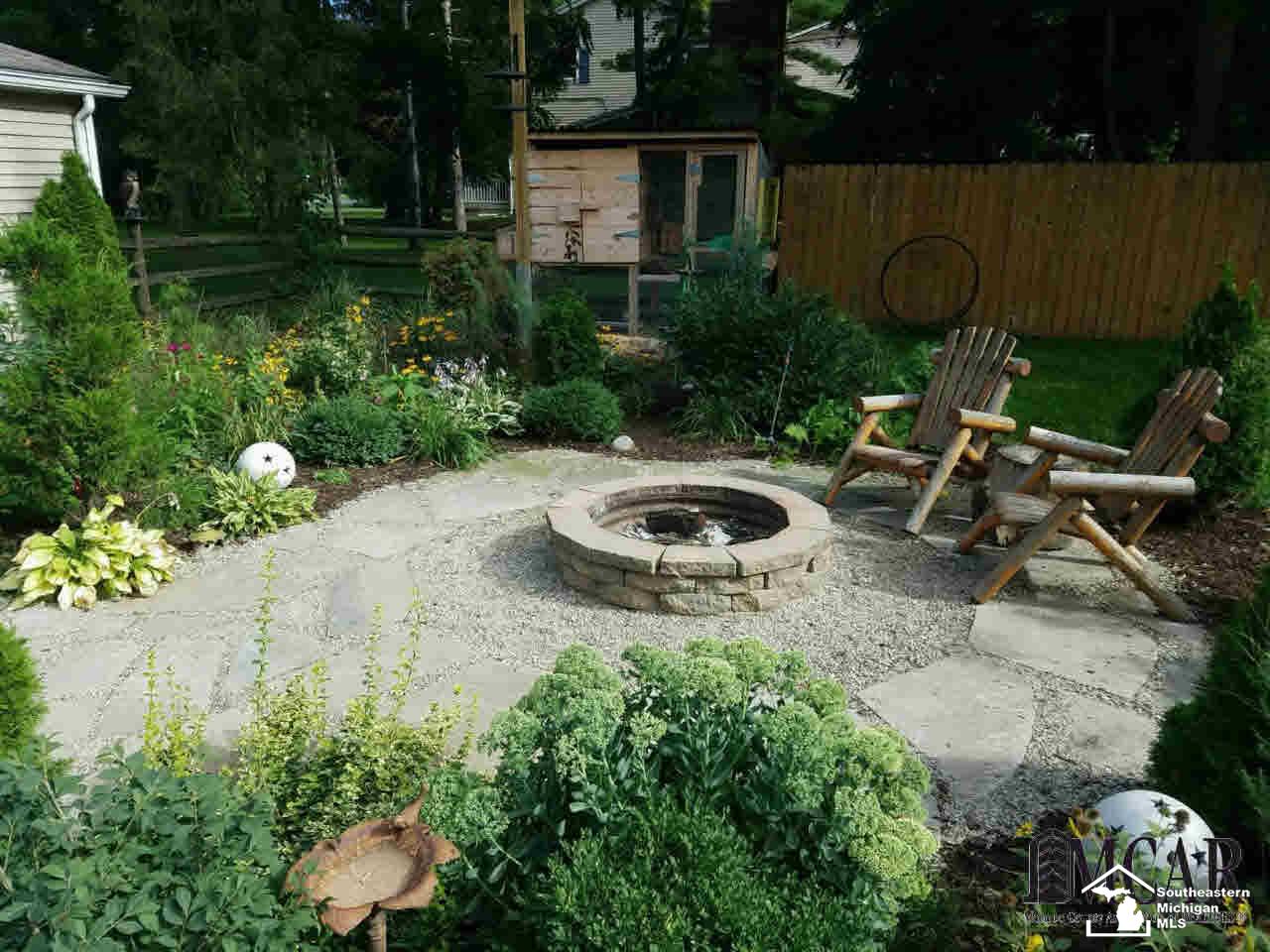 9819 Summerfield Road Temperance, MI 48182 - Photo 17 of 23 Patio and Fire Pit