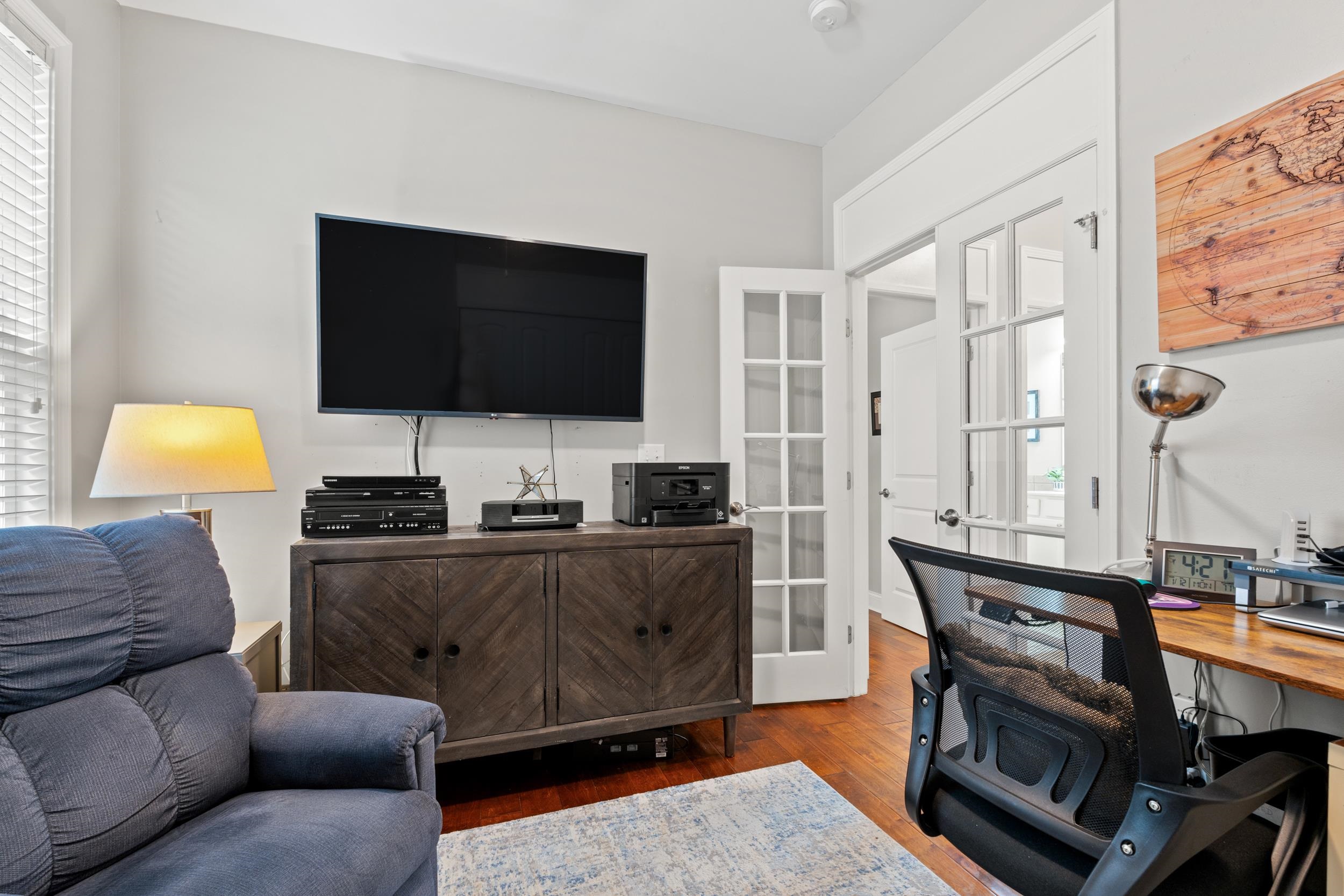 1979 Suncrest Drive Myrtle Beach, SC 29577 - Photo 17 of 28 Office space with hardwood / wood-style floors and french doors