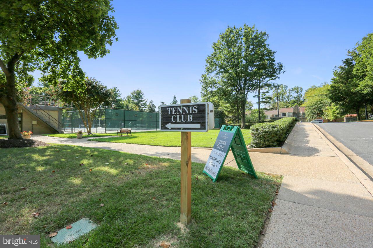 5225 Pooks Hill Road, Unit 827N Bethesda, MD 20814 - Photo 42 of 46 Entry to Tennis Club