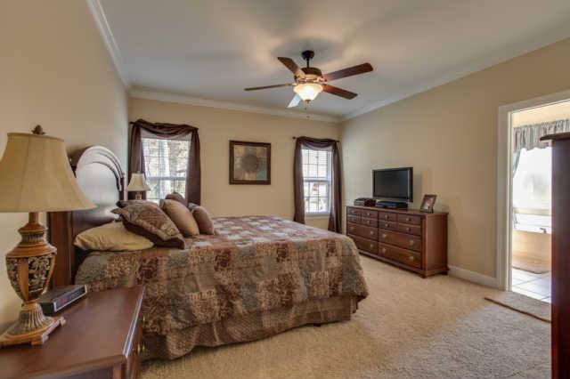 439 Conquest Road Murfreesboro, TN 37128 - Photo 12 of 20 Master bedroom is on main level. The ceiling fan has a remote control for both the light and fan.