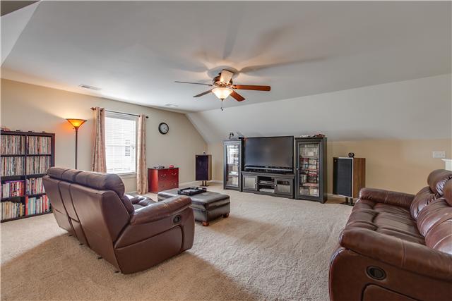 439 Conquest Road Murfreesboro, TN 37128 - Photo 18 of 20 Bonus! Bonus! Bonus! What a bonus room. This room is huge and has a ceiling fan with a remote for both the light and fan. There is a full bath in the hall between the bonus room and walk-in attic area.