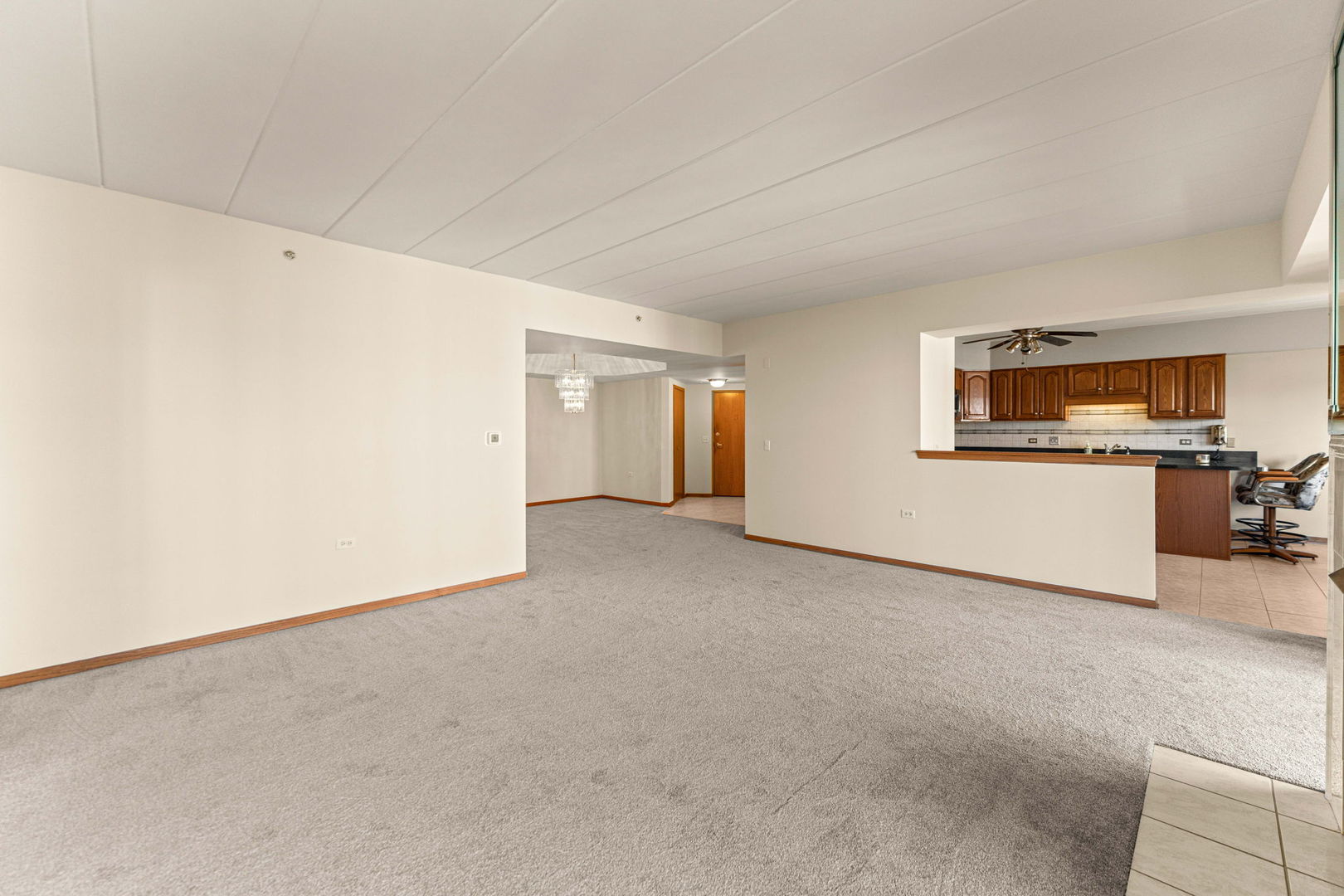 11901 Windemere Court, Unit 301 Orland Park, IL 60467 - Photo 5 of 27 a view of a livingroom with an empty space and a sink