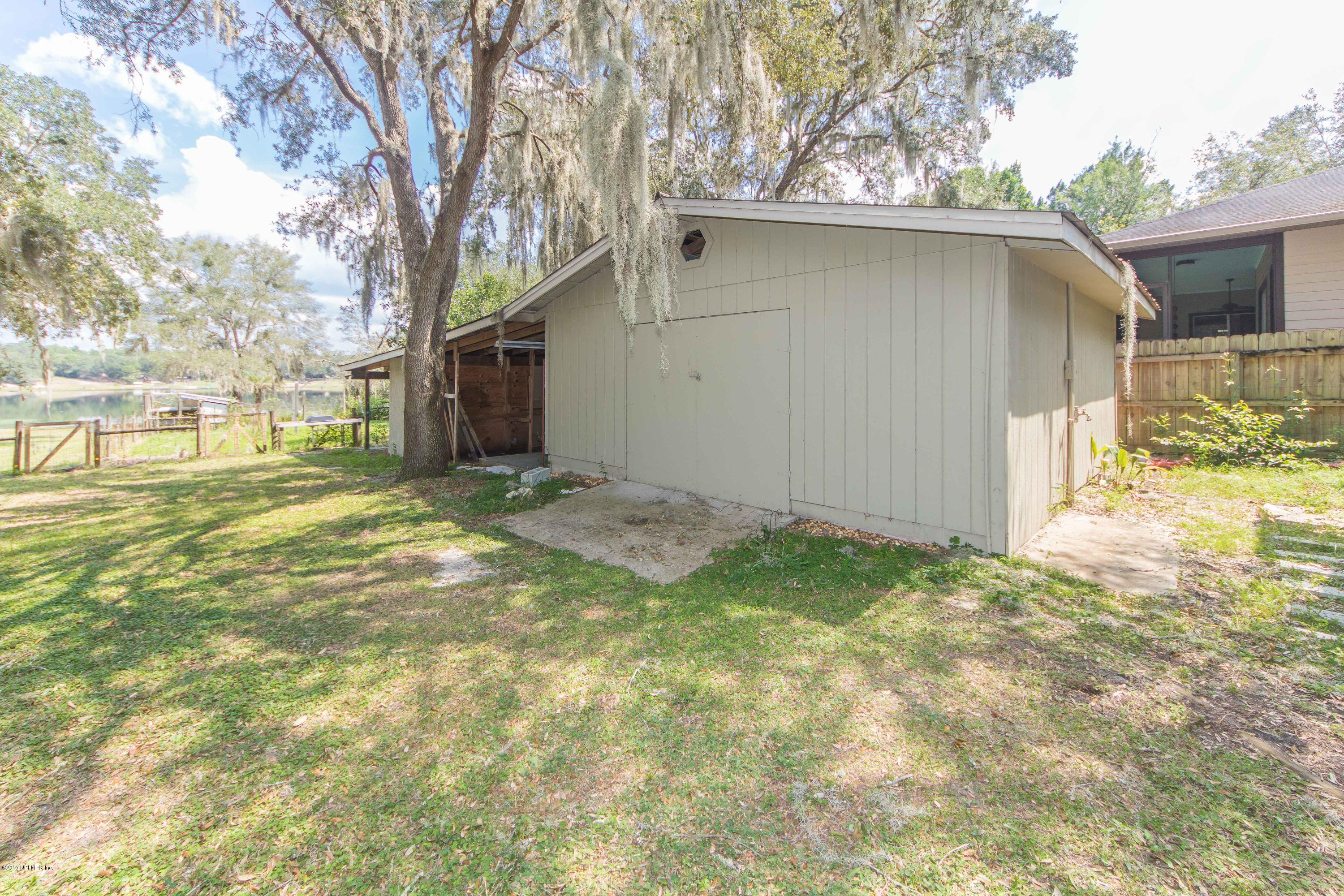 6255 Little Lake Geneva Road Keystone Heights, FL 32656 - Photo 57 of 59 Shed View 2