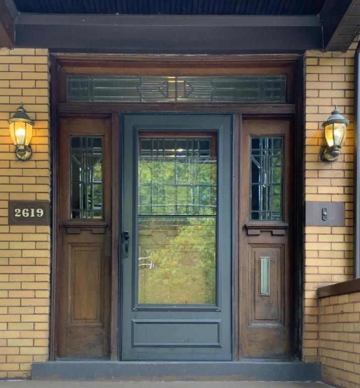 2619 Brighton Road Pittsburgh, PA 15212 - Photo 3 of 23 Original 1927 front entry in excellent condition. Windows contain over 200 pieces of beveled glass in a Tree-of-Life design.