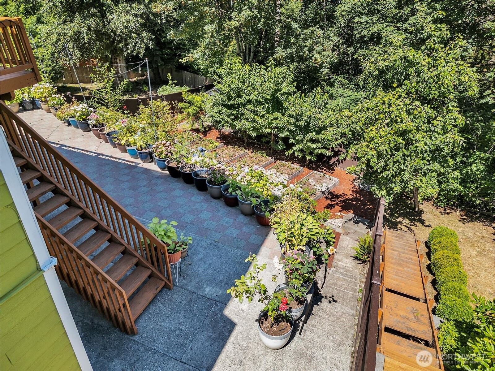 14740 Southeast 187 Court Renton, WA 98058 - Photo 28 of 38 a view of a backyard with sitting area