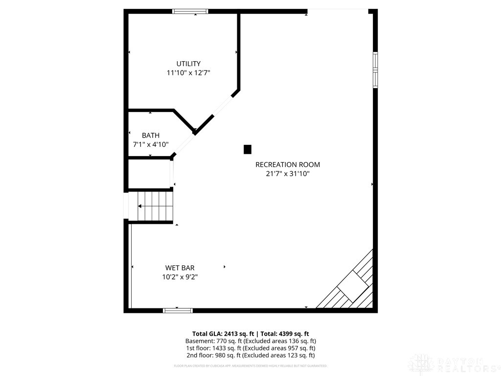 728 Chipplegate Drive Centerville, OH 45459 - Photo 29 of 30 This detailed floor plan illustrates the home's functional layout and expansive living spaces.