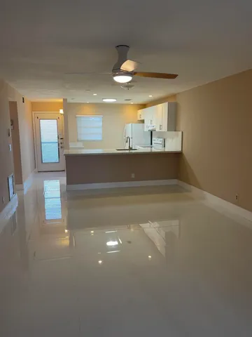 a view of kitchen and utility room