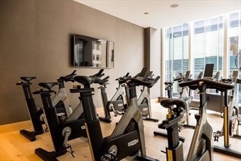 1 Franklin Street, Unit 5105 Boston, MA 02110 - Photo 17 of 24 a view of a room with gym equipment