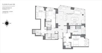 $3,700,000 | 1 Franklin Street, Unit 5105, Boston, MA 02110