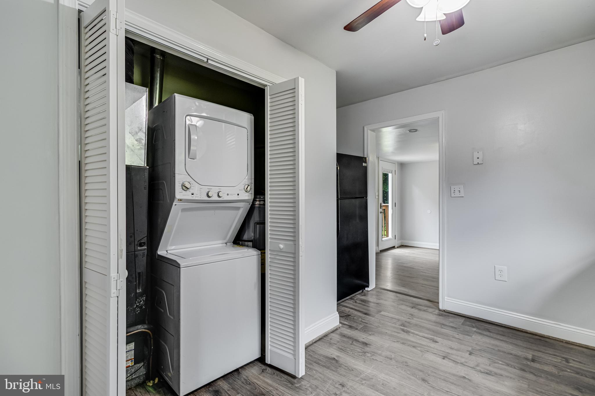 8595 Fairground Road Bel Alton, MD 20611 - Photo 16 of 33 Laundry in kitchen