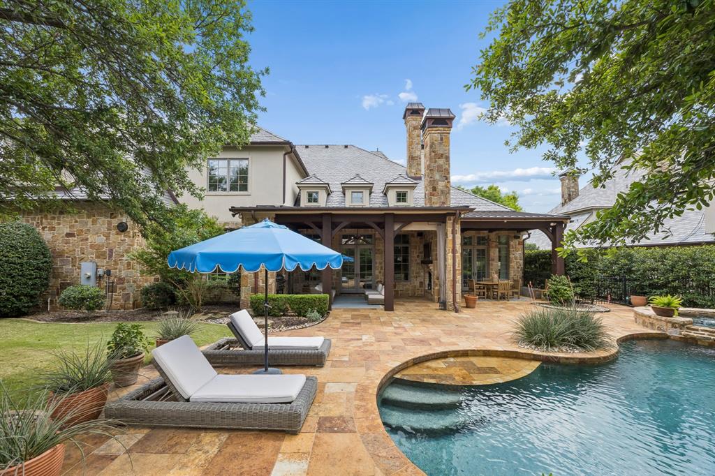 8000 Trading Post Drive McKinney, TX 75070 - Photo 32 of 37 a swimming pool with outdoor seating and yard