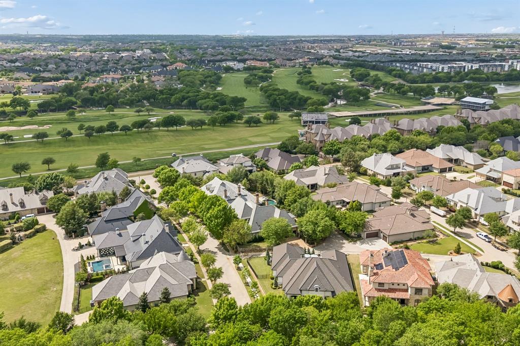 8000 Trading Post Drive McKinney, TX 75070 - Photo 33 of 37 an aerial view of a residential houses with outdoor space and lake view