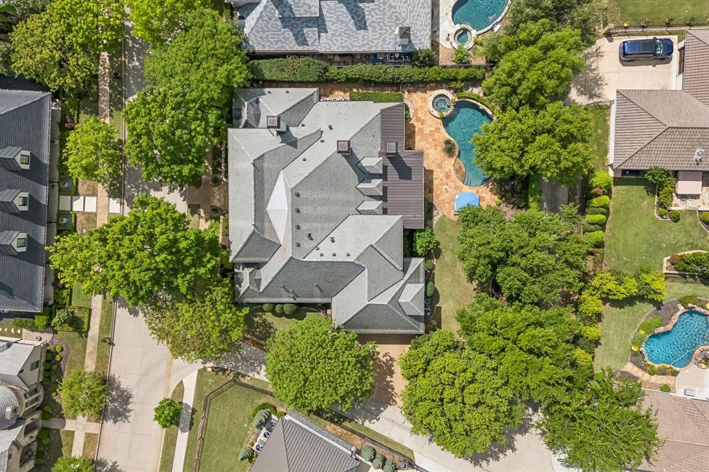 8000 Trading Post Drive McKinney, TX 75070 - Photo 34 of 37 an aerial view of residential house with outdoor space and swimming pool