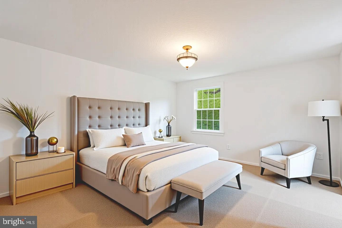 10921 Harpers Square Court Reston, VA 20191 - Photo 9 of 33 a bedroom with a bed and a couch