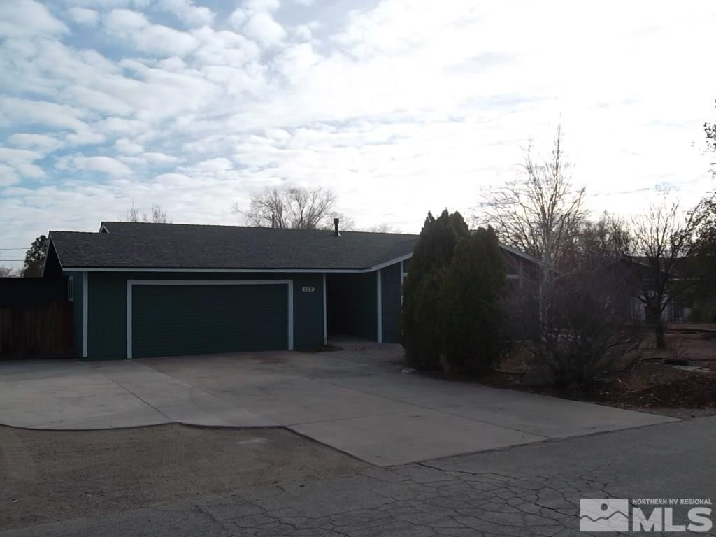 158 Roughing It Road Dayton, NV 89403 - Photo 1 of 1 front view of a house with a yard