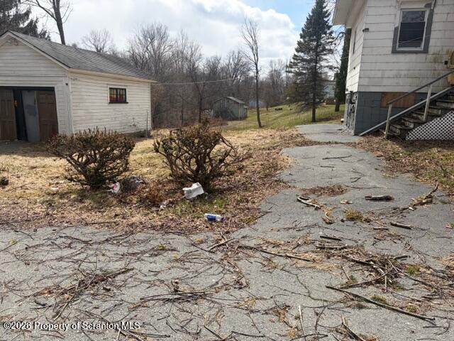 728 Main Street Vandling, PA 18421 - Photo 16 of 17 a backyard of a house