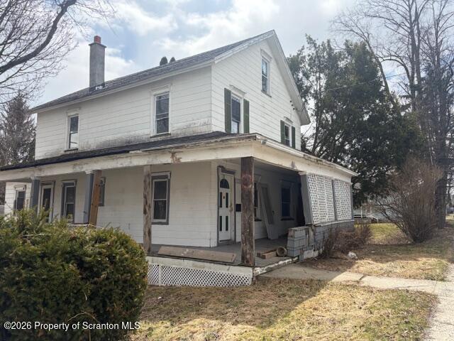 728 Main Street Vandling, PA 18421 - Photo 3 of 17 a view of a house and a yard